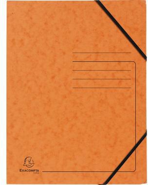 Eckspanner Exacompta DIN A4 Colorspankarton orange Exacompta DIN A4 Colorspankarton orange EXACOMPTA