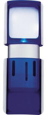 Lupe WEDO® 3-fach 47 x 118 x 14 cm (B x H x T) Kunststoff blau WEDO