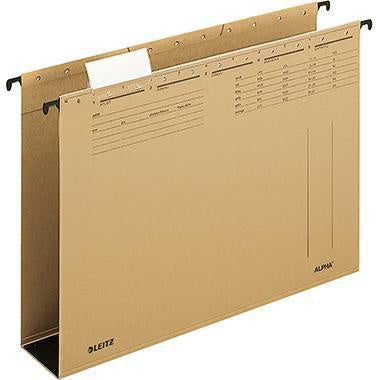 Hängesammler Leitz ALPHA® DIN A4 Natronkarton 100 % recycelt naturbraun LEITZ