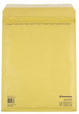Luftpolstertasche Soennecken H/5 mit Haftklebung Kraftpapier natronbraun 100 St/Pack SOENNECKEN