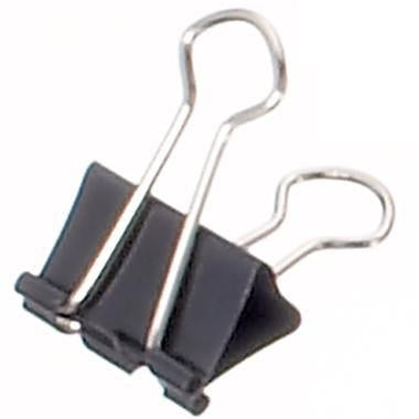 Foldbackklemmer MAUL mauly® 13mm 4mm Stahl schwarz 12 St/Pack MAUL