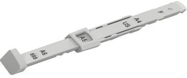 Anschlagschiene Leitz NeXXt Leitz Locher 5058 5038 5005 5008 5138 Kunststoff hellgrau LEITZ