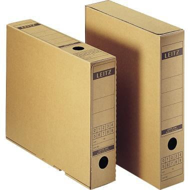 Archivbox Leitz Premium 7 x 325 x 265 cm (B x H x T) DIN A4 mit Archivdruck Wellpappe recycelt/Natronpapier kaschiert