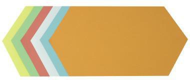 Moderationskarte Soennecken 297 x 165 cm (B x H) 130g/m² Altpapier 100 % recycelt farbig sortiert 250 St/Pack SOENNECKEN