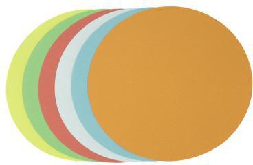 Moderationskarte Soennecken 195cm 130g/m² Altpapier 100 % recycelt farbig sortiert 250 St/Pack SOENNECKEN