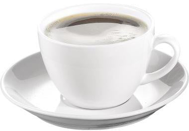 Kaffeetasse Esmeyer® BISTRO Mehrweg 200ml inkl Untertasse Porzellan weiß 6 St/Pack ESMEYER