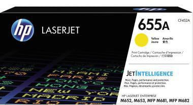 Toner HP Originalzubehör 655A ca 10500 Seiten gelb HP