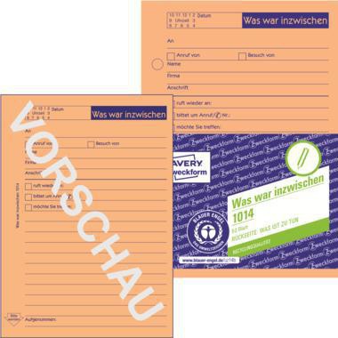 Gesprächsnotiz Avery Zweckform DIN A6 50 Bl Avery Zweckform DIN A6 50 Bl AVERY ZWECKFORM