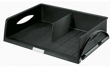 Briefablage Leitz Sorty Jumbo DIN A3 quer DIN C3 quer Überbreite Polystyrol Farbe: schwarz LEITZ