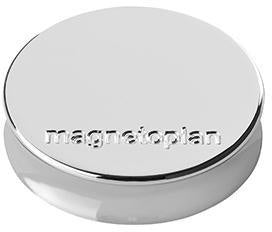 Magnet magnetoplan® Ergo Medium 30 x 8 mm (D x H) 30mm 07kg Kunststoff/Ferrit silber 10 St/Pack MAGNETOPLAN