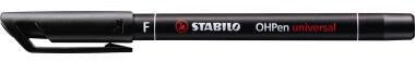 Folienstift STABILO® OHPen universal 07mm schwarz nicht dokumentenecht STABILO