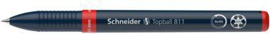 Tintenroller Schneider Topball 811 05mm rot Rundspitze nicht dokumentenecht SCHNEIDER