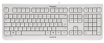 Tastatur CHERRY KC 1000 Windows® Mac universell USB-A weiß/grau CHERRY