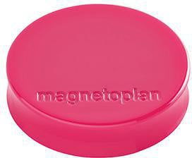 Magnet magnetoplan® Ergo Medium 30 x 8 mm (D x H) 30mm 07kg Kunststoff/Ferrit pink 10 St/Pack MAGNETOPLAN