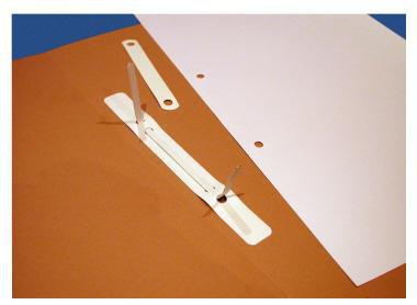 Heftstreifen 2 x 15 cm (B x H) Kunststoff weiß 100 St/Pack NEUTRALWARE – Ansicht 2