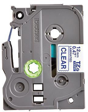 Schriftbandkassette Brother P-touch TZe-133 12 mm x 8 m (B x L) transparent blau BROTHER