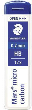 Feinmine STAEDTLER® Mars® micro carbon 250 07mm HB schwarz 12 St/Pack STAEDTLER