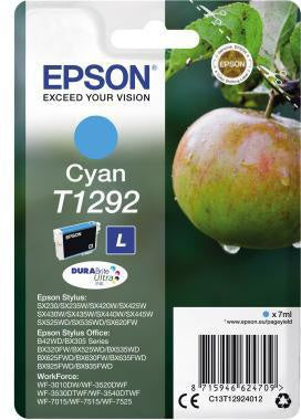 Tintenpatrone Epson Originalzubehör T1292 ca 460 Seiten cyan 7ml EPSON