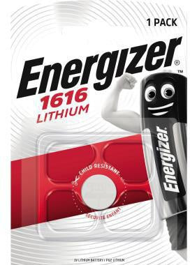 Knopfzelle Energizer® Lithium CR1616 3V 60 mAh Energizer® Lithium CR1616 3V 60 mAh ENERGIZER