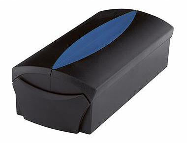 Visitenkartenbox HAN VIP 12 x 8 x 245 cm (B x H x T) 100 x 57 mm (B x H) Polystyrol schwarz/blau HAN