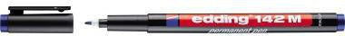 Folienstift edding 142 M 1mm blau nicht dokumentenecht EDDING
