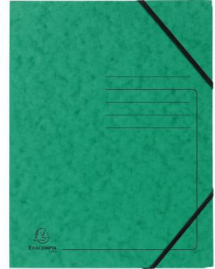 Eckspanner Exacompta DIN A4 Colorspankarton grün Exacompta DIN A4 Colorspankarton grün EXACOMPTA