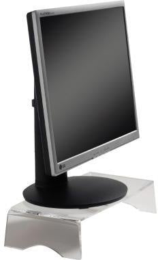 Monitorständer BakkerElkhuizen Q-riser 90 38 x 95 x 20 cm (B x H x T) 15kg nicht höhenverstellbar Acryl 100 % recycelt