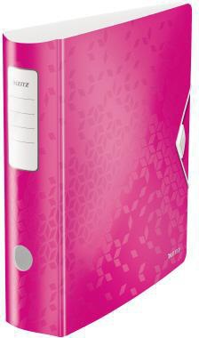 Ordner Leitz Active WOW 82mm DIN A4 Werkstoff: Polyfoam pink LEITZ