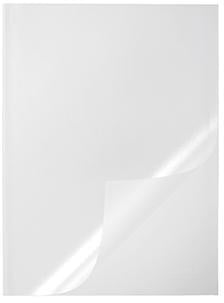 Klemmschienenhülle DURABLE DIN A4 weißhfolie transparent 50 St/Pack DURABLE