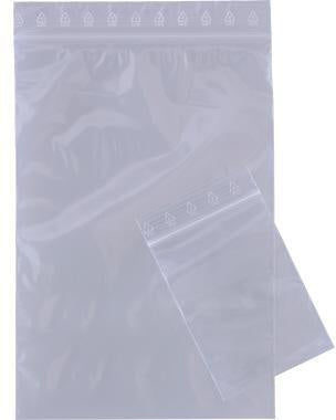 Druckverschlussbeutel 80 x 120 mm (B x H) 50µm Kunststoff transparent 100 St/Pack NEUTRALWARE