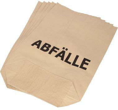 Müllsack 55 x 85+20 cm (B x H) 70l Papier natronbraun 25 St/Pack NEUTRALWARE