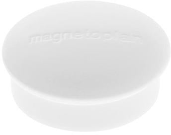 Magnet magnetoplan® Discofix Mini 19 x 7 mm (D x H) 19mm 01kg Ferrit weiß 10 St/Pack MAGNETOPLAN