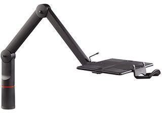 Telefonschwenkarm NOVUS TalkMaster 415 x 47 x 258 cm (B x H x T) Universalzwinge 2kg 360° Kunststoff anthrazit NOVUS