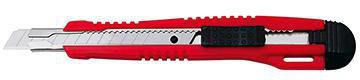 Cutter WEDO® Profi 9mm 143mm Carbonstahl rot/schwarz WEDO