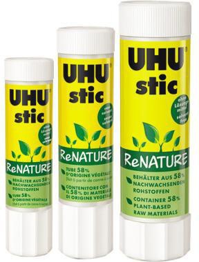 Klebestift UHU® stic ReNATURE nicht nachfüllbar 82g UHU – Ansicht 3