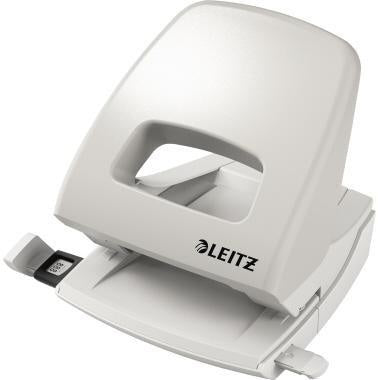 Locher Leitz NeXXt 5005 8cm 25 Bl (80 g/m²) mit Anschlagschiene grau LEITZ