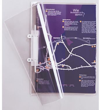 Schnellhefter DURABLE DIN A4 PVC transparent DURABLE DIN A4 PVC transparent DURABLE
