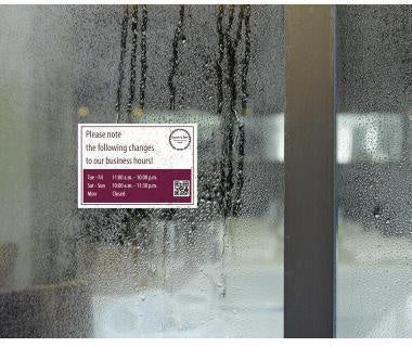 Folienetikett HERMA SPECIAL 96 x 508 mm (B x H) transparent 250 Etik/Pack HERMA – Ansicht 3