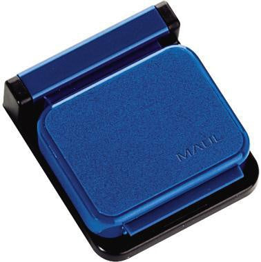 Clip MAUL S Magnet 36 x 4 cm (B x L ) Kunststoff blau 10 St/Pack MAUL