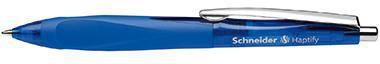 Kugelschreiber Schneider Haptify 05mm M blau dokumentenecht Farbe des Schaftes: blau SCHNEIDER