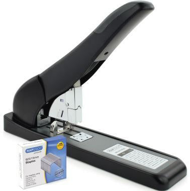 Blockheftgerät RAPESCO ECO HD-210 923/10-24 fest 210 Bl (80 g/m²) Metall/ABS Kunststoff schwarz RAPESCO