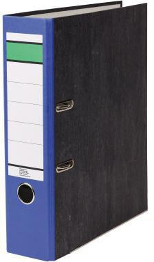 Ordner 80mm DIN A4 Werkstoff: Papier 100 % recycelt blau NEUTRALWARE