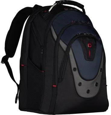 Notebookrucksack Wenger Ibex Reißverschluss Tabletfach für Tablets bis 25 cm (10Zoll Organizer für Accessoires WENGER