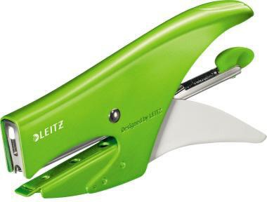 Heftzange Leitz WOW P2 No 10 fest 15 Bl (80 g/m²) Metall grün LEITZ