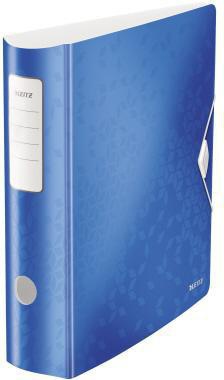 Ordner Leitz Active WOW 82mm DIN A4 Werkstoff: Polyfoam blau LEITZ
