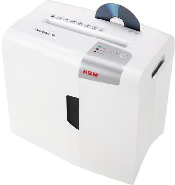Aktenvernichter HSM® shredstar X5 P-4 Papier Heftklammern Büroklammern Kreditkarten CDs/DVDs Partikelschnitt – Ansicht 3