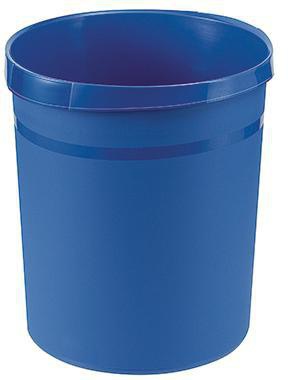 Papierkorb HAN GRIP 312 x 35 cm (D x H) 18l Polypropylen Farbe: blau 1 Sortierfach HAN