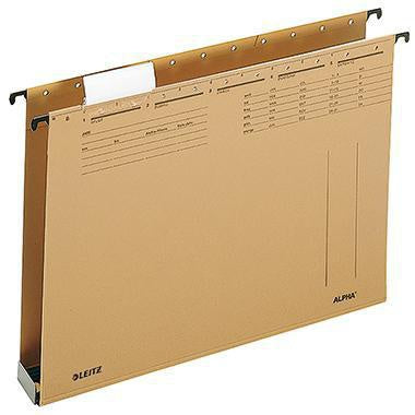Hängesammler Leitz ALPHA® DIN A4 Natronkarton 100 % recycelt naturbraun LEITZ