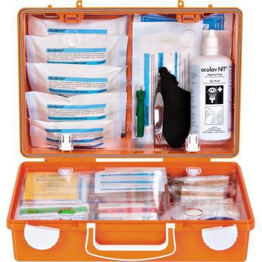 Erste Hilfe Koffür SÖHNGEN® DIREKT ca 31 x 21 x 13 cm (B x H x T) DIN 13157 orange SÖHNGEN