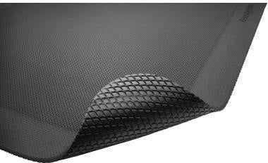 Anti-Ermüdungsmatte Kensington Innenbereich 523 x 94 cm (B x T) Kautschuk-Gel glatt schwarz KENSINGTON